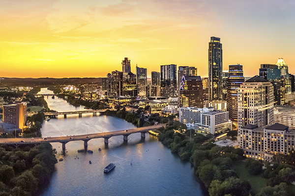 ship luggage to Austin
