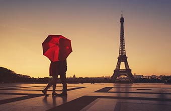 Romantic Destination in Paris