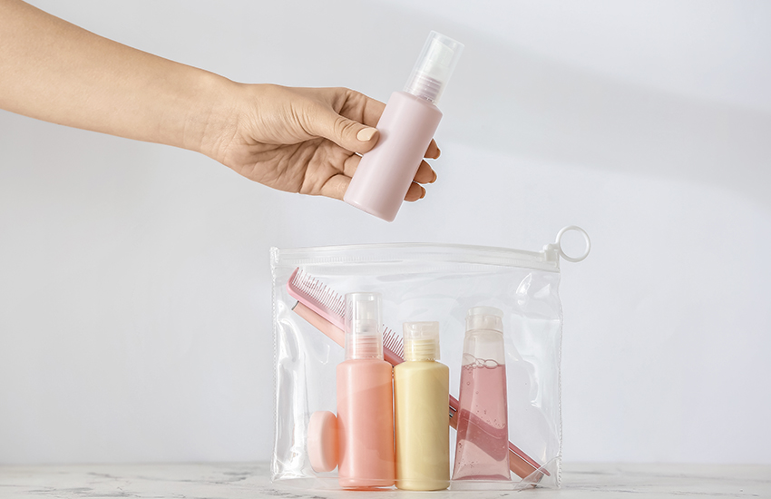 A minimalist travel tip is to switch to travel sizes