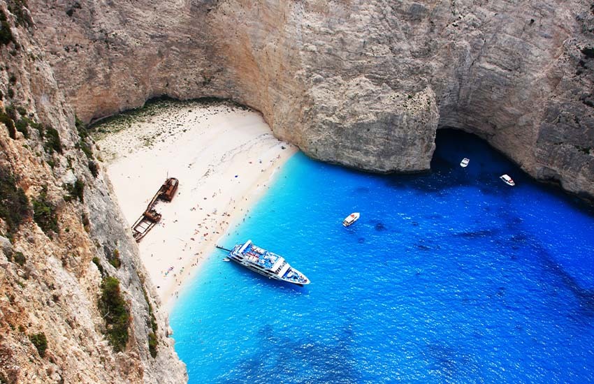 Bluest water in the world