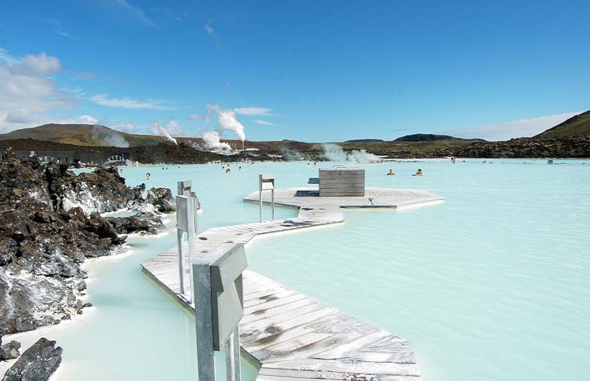 Bluest water in the world