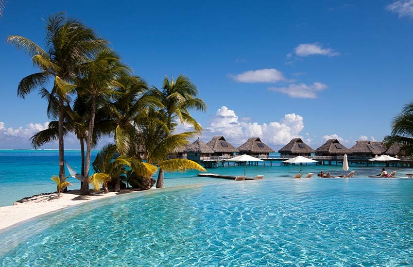 Bluest water in the world