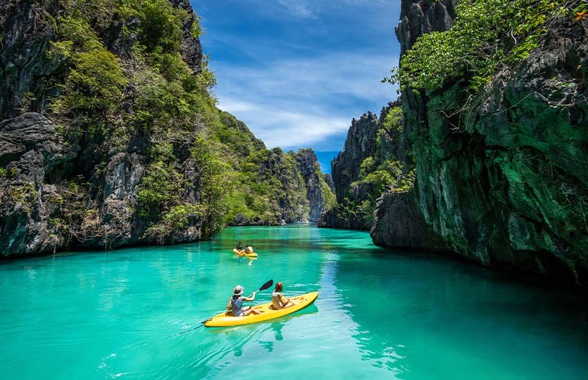 Bluest water in the world